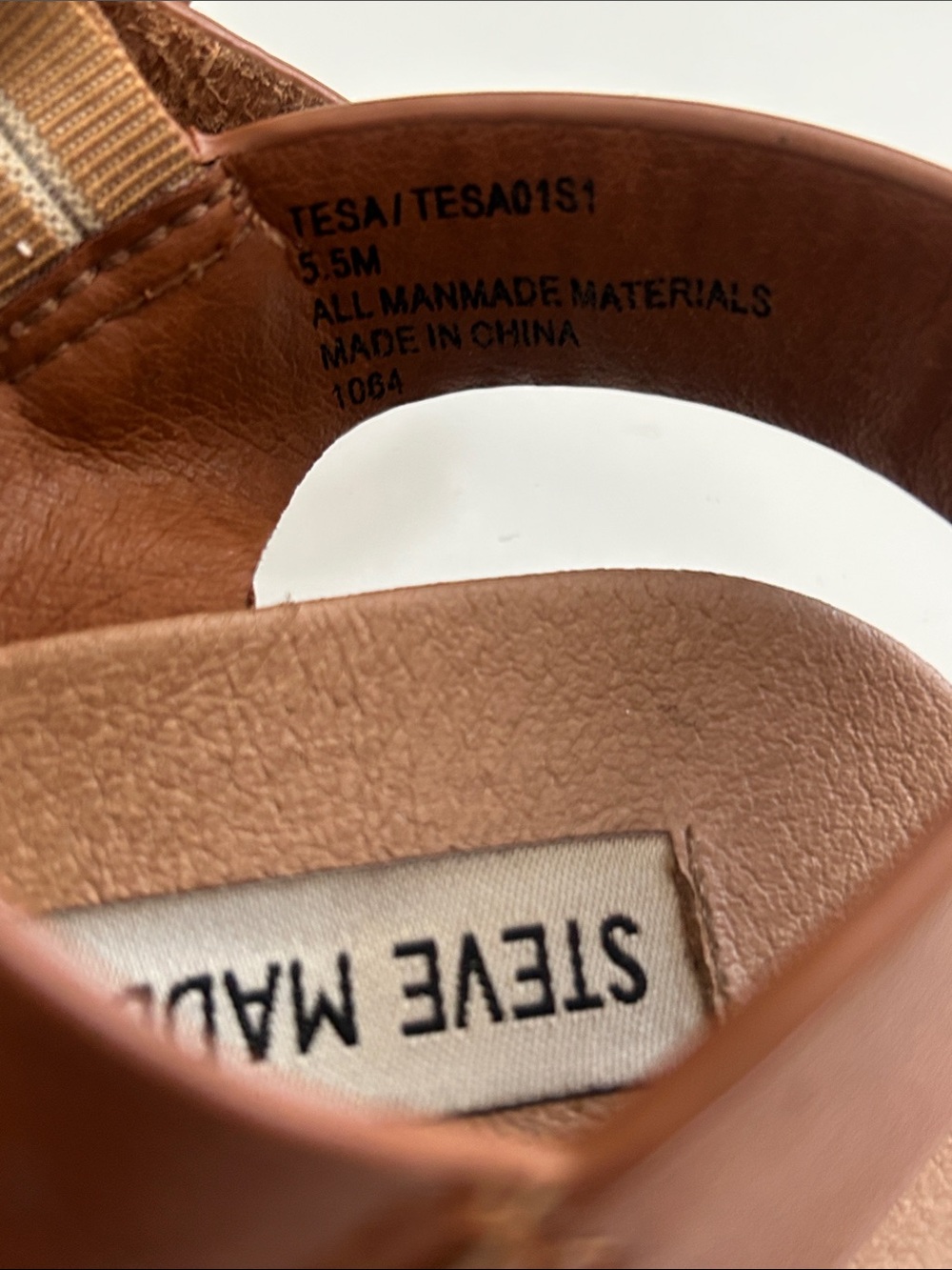 Steve Madden Donddi Sandal - Tan Leather - Picture 8 of 11